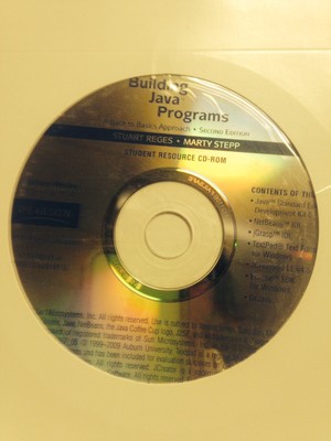 Building Java Programs: A Back to Basics Approach