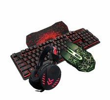 Home Illuminated Wired Backlight Desktop Gamer Gift 4 in 1 Computer Gaming Mouse