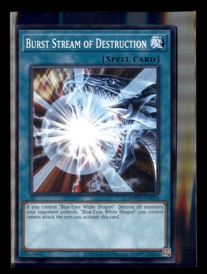 Yu-Gi-Oh! Burst Stream of Destruction SDWD-EN024 Blue-Eyes White Destiny