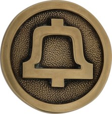 Brass Bell System Telephone Southwestern Linesman 1970s Vintage Belt Buckle Sbc