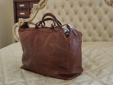 Borsa / sacca di pelle grande 'The Bridge' vintage anni Ottanta