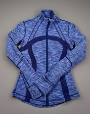 Lululemon Blue Spacedye Define Jacket Size 4 Color: Royalty Space Dye/ Royalty