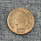 1908 S Indian Head Cent