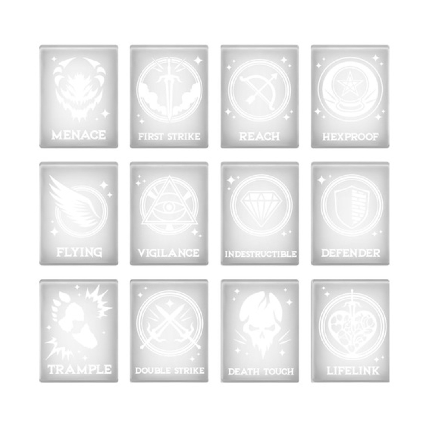 Litko MTG Accessories Ability Tokens - Clear New