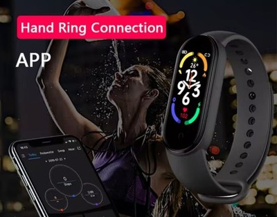 BRAND NEW    M7 Smart Band 7, Fitness Activity Tracker Watch - Black