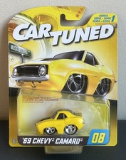 NEW & SEALED 2024 Car Tuned 1/64 ‘69 Chevrolet Camaro, Yellow. BNIB, Mint!