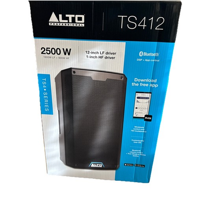 #ad #ad Alto Professional TS412 2500W 12quot; 2 Way Powered Active DJ PA Speaker w Bluetooth $320.00