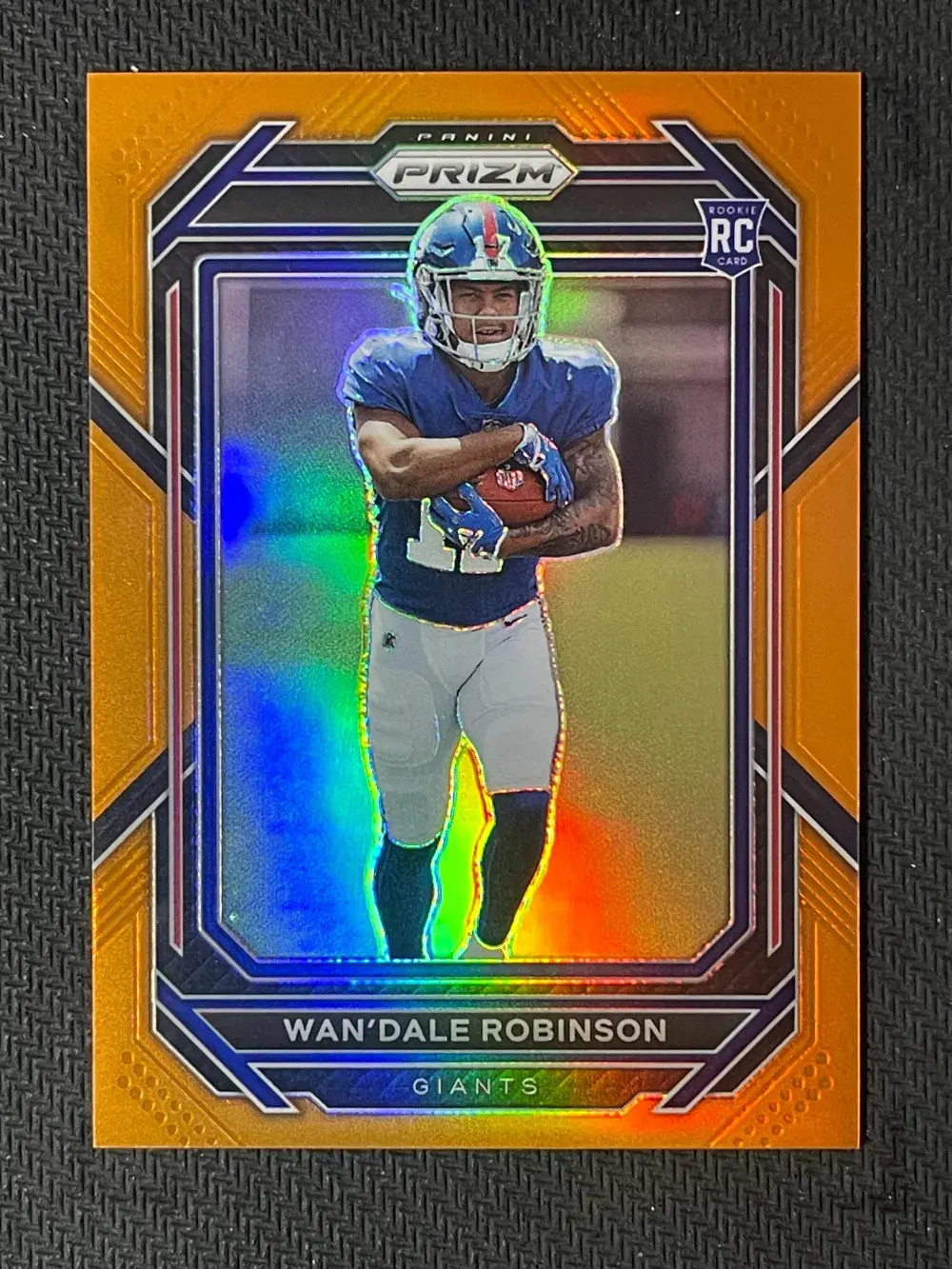 2022 Panini Prizm Rookies Prizm Orange RC #315 Wan'Dale Robinson /249 JP