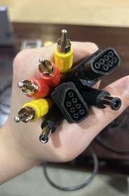 Nintendo Entertainment System 001 Controllers & Cables Fixed Pin Connector