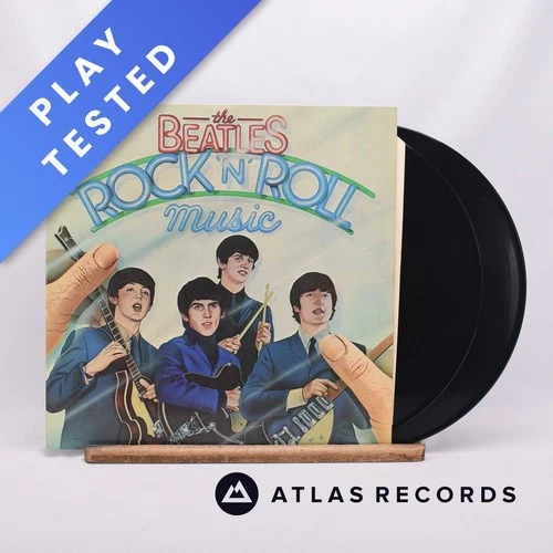 The Beatles Rock 'N' Roll Music Gatefold Double LP Album Vinyl Record - VG+/EX