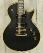 ESP LTD EC1000 DELUXE VB 6 String Electric Guitar -Vintage Black Duncans