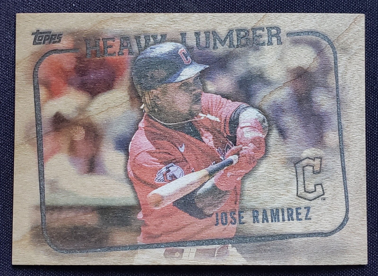 JOSE RAMIREZ 2023 Topps Series 1 HEAVY LUMBER SSP Case Hit Insert Guardians