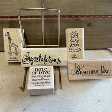 Rubber Stamp Baby Or Wedding Theme