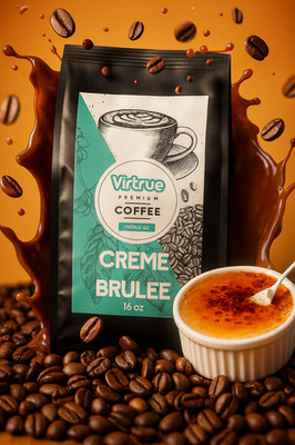 Creme Brulee Coffee 16oz   Ground or Whole Bean   5 Stars   Fast Shipping