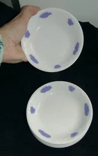 Vtg Royal Gustafsberg BLA BLOM Blue Grape Bone China 5" Side Bowl Dish *6 Avail*