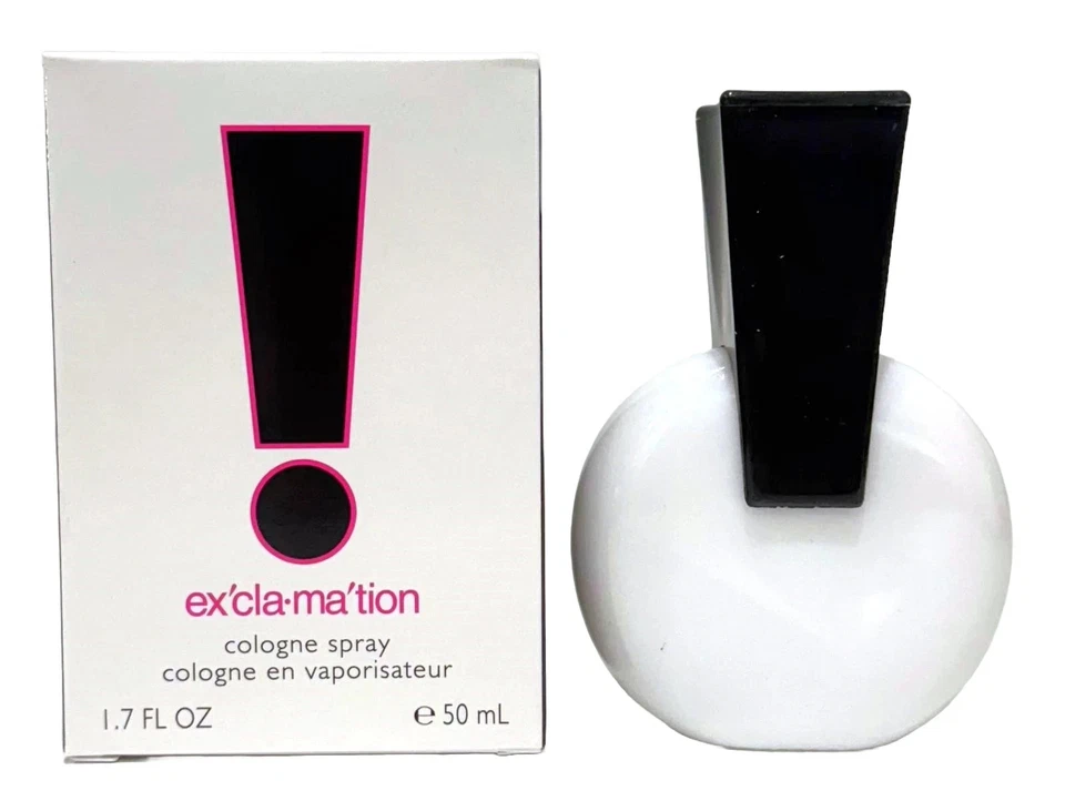 Spray colonia Exclamation by Coty para mujer 1,7 OZ 100 % AUTÉNTICO NUEVO EN CAJA Foto 3 de 4