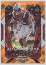 2021 Panini Prizm Draft Picks Caleb Farley Orange Ice Crusade #198