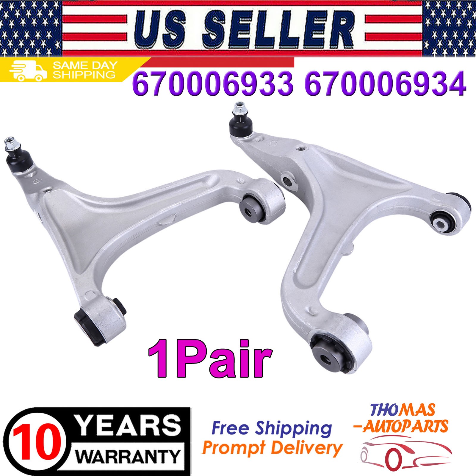 Maserati Quattroporte 2014-2022 Front Right Lower Control arm P/N 670107802