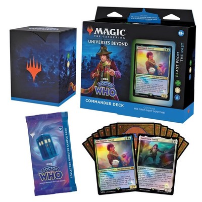The Gathering Doctor Who Commander Deck   Blast from The Past (100-Card Deck,...