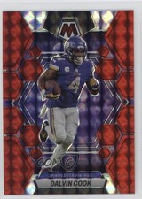 2023 Panini Mosaic Red Mosaic Prizm Dalvin Cook #151 1c5x