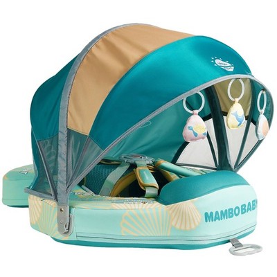 HECCEI Mambobaby Float with Canopy Baby Pool Swim Float Non-Inflatable Float