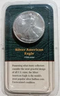 2000  American Eagle Dollar Coin Uncirculated 1 oz .9993 Silver in Package 1986
