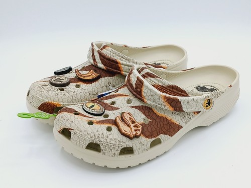 Unisex Jurassic World Sandalen Crocs Clogs Größe Herren 10/Damen 12.