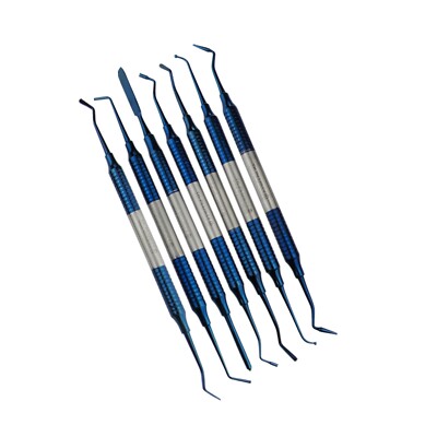 Dental Restorative Composite placement & contouring filling instruments Set of 7