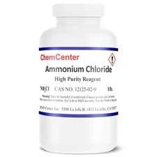 Ammonium Chloride, Reagent, High Purity, 99.5% min.,  1 lb.