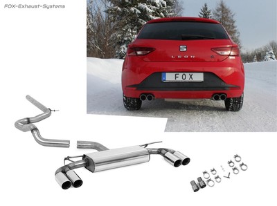Duplex Racing System Seat Leon 5F M. Rigid Axle 1.2 1.4 + Tdi 2x80 Double-Walled
