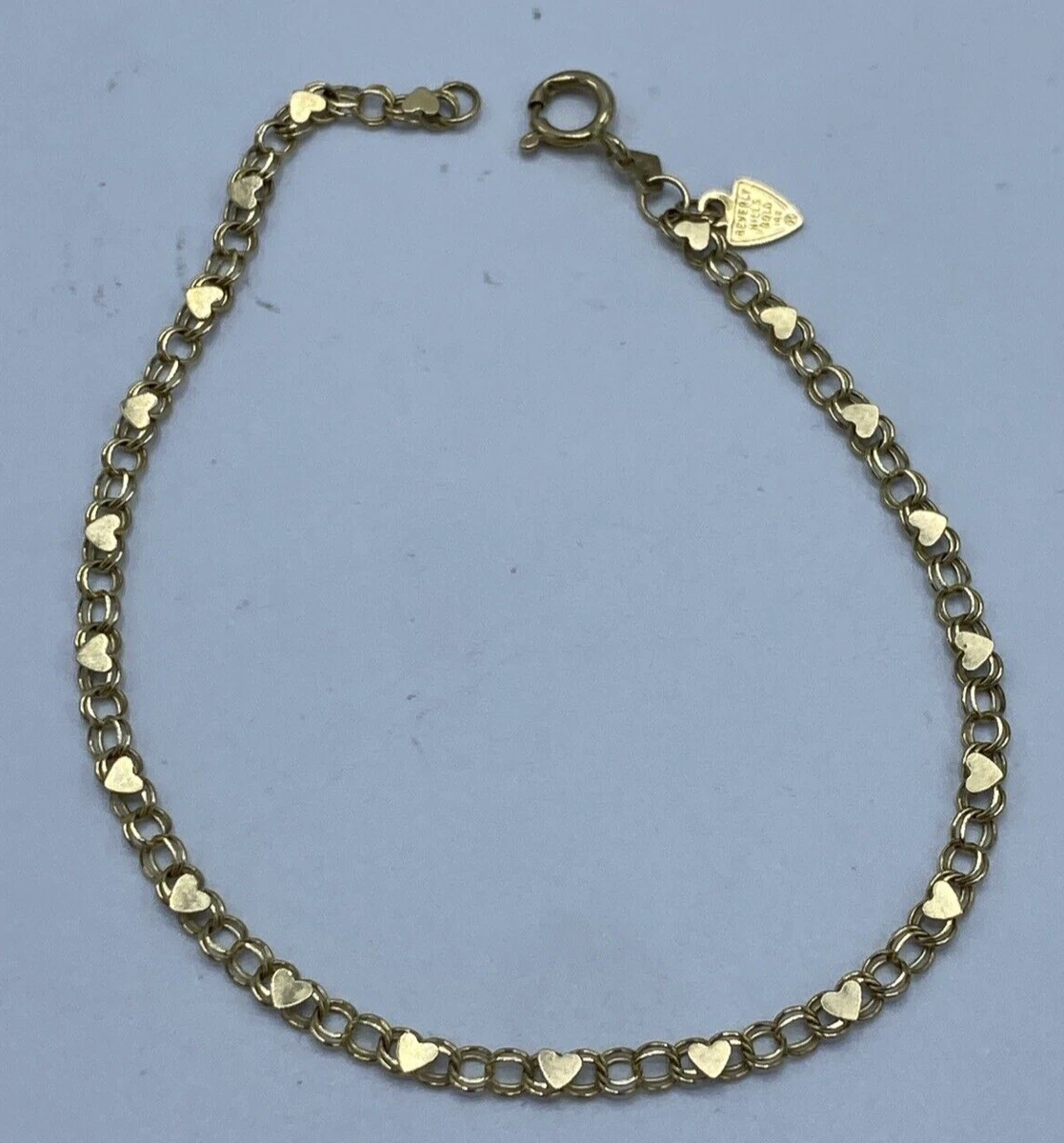 Heart link anklet online
