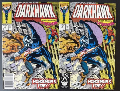 Darkhawk #2   2nd Full Appearance Of Darkhawk! Both Newsstand + Direct UPC MCU!