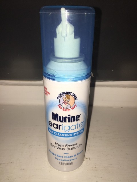 2 Murine Earigate Ear Wax Build up Cleansing System Natural Spray 3.3