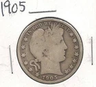 1905 Barber Half : Very Good