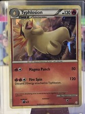 Pokémon TCG Typhlosion Heartgold Soulsilver 32/123 Cracked Ice Holo MP 3 on eBay