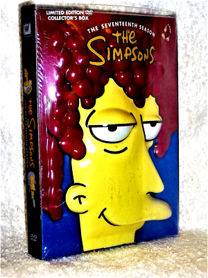 The Simpsons: Season 17 (DVD, 2014, 4-Disc) LIMITED EDITION Molded