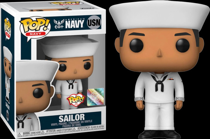 Us Military: Navy - Male Hispanic Pop! Vinyl