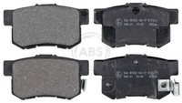 A.B.S. 36757 Bremsbelagsatz, Scheibenbremse Passend FüR Fiat Honda MG Rover