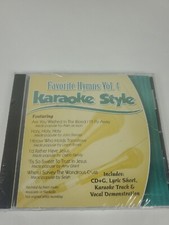 Favorite Hymns  4 Christian Karaoke Style.CD G Daywind 6 Songs Cracked Case