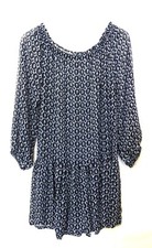 Tunique (mini Robe) Bleu Blanc Rouge, fluide, Taille 38/42, Excellent Etat