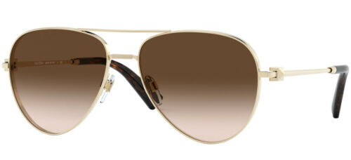 New Valentino V-GOLDSHIELD VLS-137B Light Gold/Dark Brown AR  display picture 3