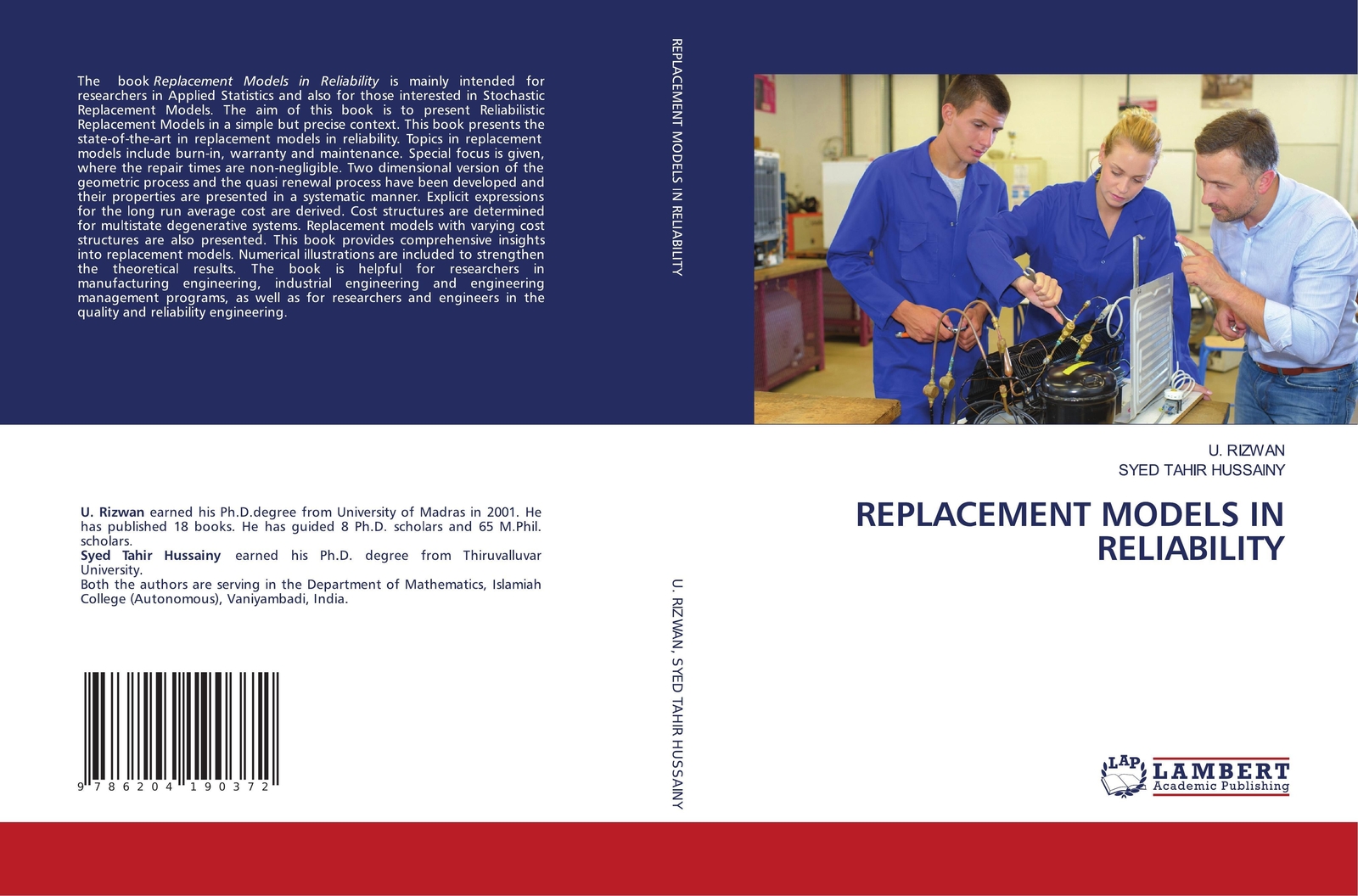 Thumbnail - Replacement Models In Reliability U. Rizwan (u. A.) Taschenbuch