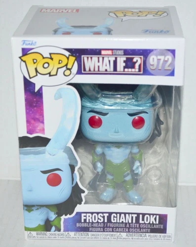 Funko POP! Disney Marvel Studios What If? Frost Giant Loki #972 Figure MINT🔥