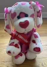 Build A Bear Hearts Fur You Love Puppy Dog Plush 12  Retired 2012
