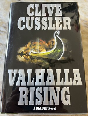  VALHALLA RISING  A DIRK PITT NOVEL-CLIVE CUSSLER-2001 1st EDITION HC-PRISTINE