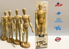 Royal Langnickel Essentials 8" Wooden Mannequin Artist Manikin Flexible W/Stand