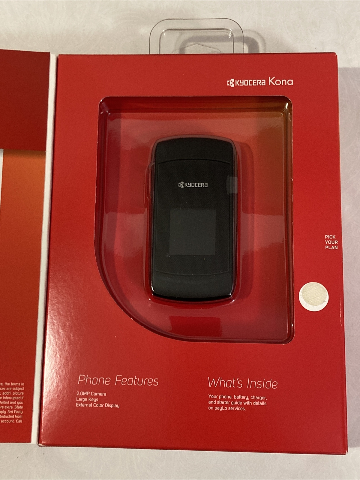 Kyocera Kona S2151 Black (Virgin Mobile) Cellular Phone 67215022135