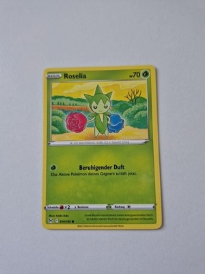 Roselia 014/196 Verlorener Ursprung Pokémon Karte Deutsch Near Mint