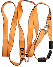 Heavy-duty Car Hauler Straps - 3333lb Limit Set Of 4 Secure Transport Orange