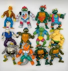 TMNT Teenage Mutant Ninja Turtles Vintage Lot Of 12 Figures! Playmates!